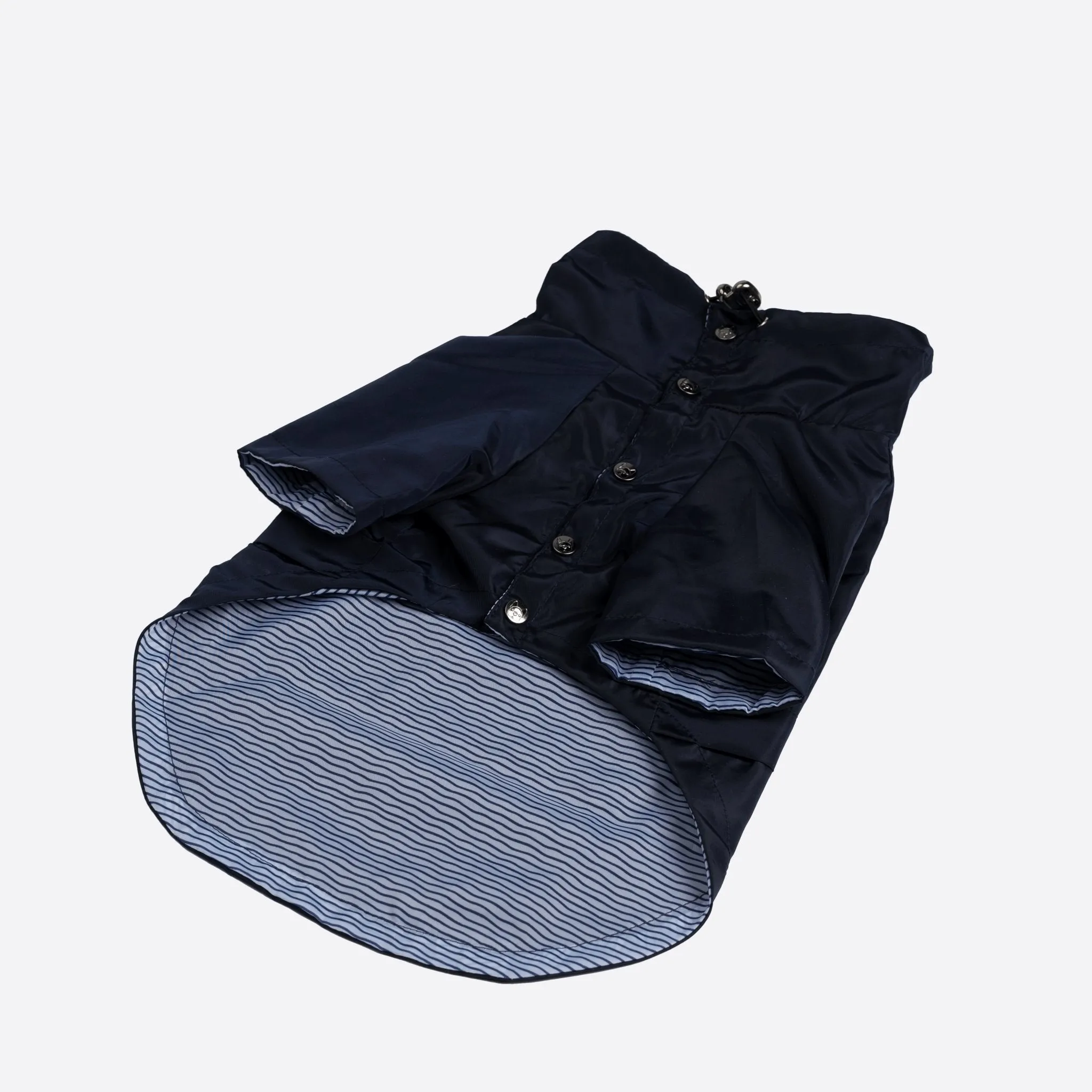 🌧️🐶 Jean-Paul Dog Raincoat – High Neck Waterproof Jacket with Adjustable Collar & Poop Bag Dispenser