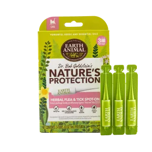 Earth Animal Nature’s Protection™ Flea & Tick Herbal Spot-On For Cats