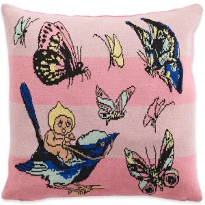 Kip and Co x May Gibbs | Knitted Cushion Fly Baby