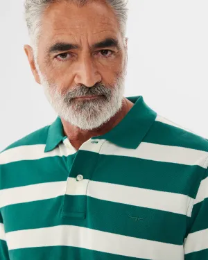 R.M.Williams - Rod Polo - Stripe - Green & Cream