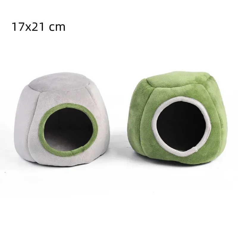 Warm Bed Rat Hammock Squirrel Winter Pet Toy Hamster Cage House Hanging Nest Mat for guinea pig  guinea pig bed