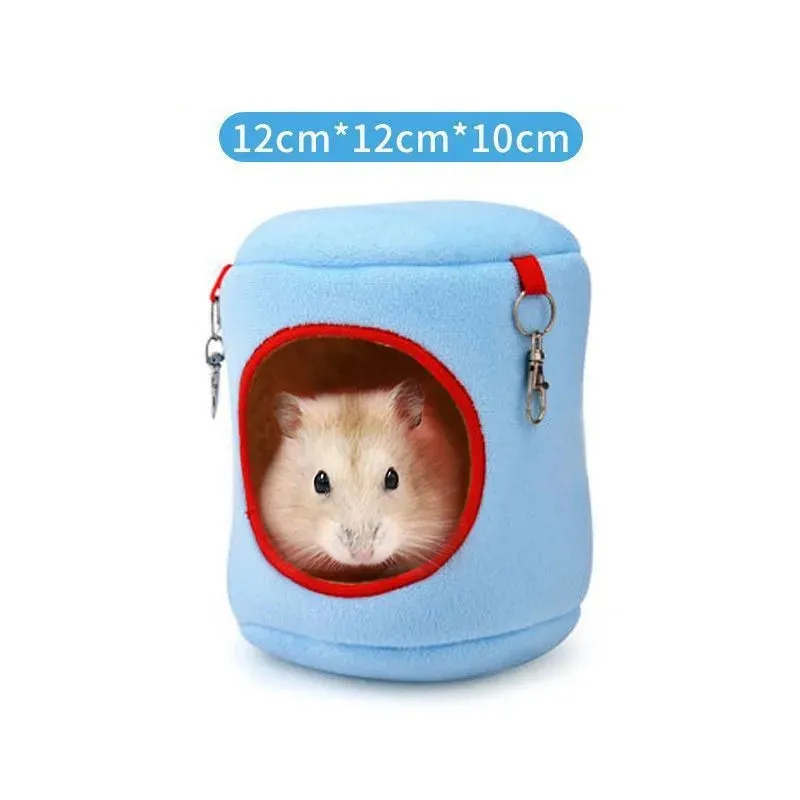 Warm Bed Rat Hammock Squirrel Winter Pet Toy Hamster Cage House Hanging Nest Mat for guinea pig  guinea pig bed