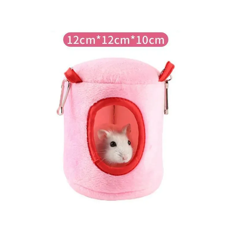 Warm Bed Rat Hammock Squirrel Winter Pet Toy Hamster Cage House Hanging Nest Mat for guinea pig  guinea pig bed